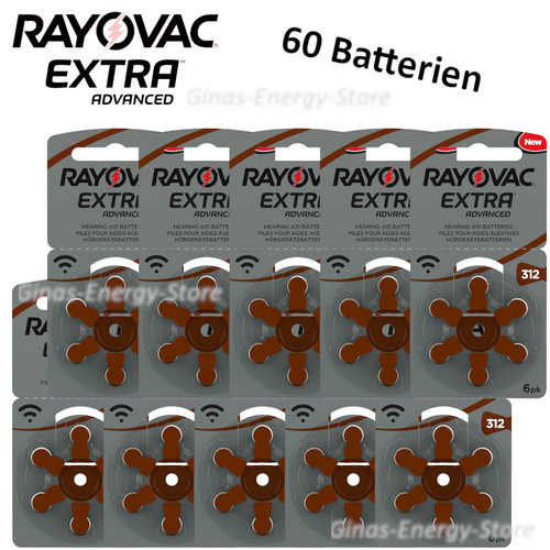 Hörgerätebatterien typ - 60,