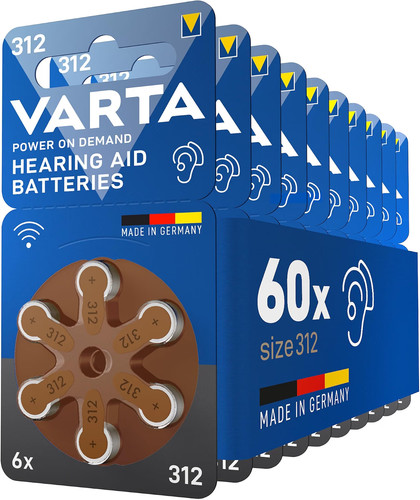 Varta hörgerätebatterien typ - varta,