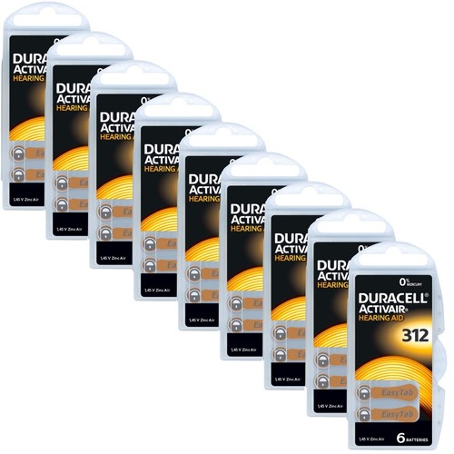 120x duracell activair 312 - duracell,