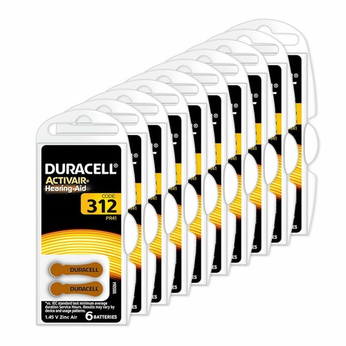 60x duracell activ air 312 - 60x,