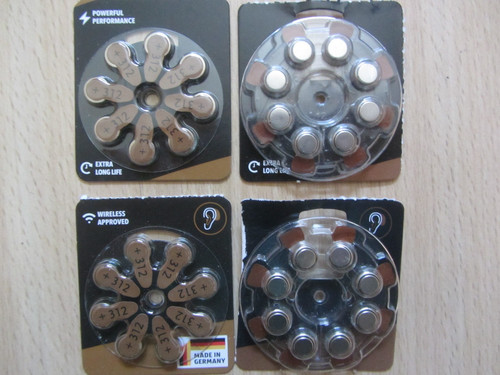 32x hörgerätebatterien 312 - 32x, hörgerätebatterien-312