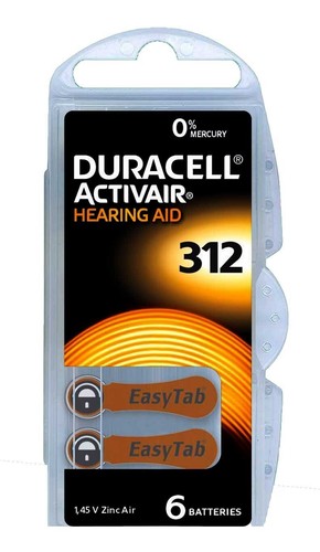 Duracell activair typ 312 - x,