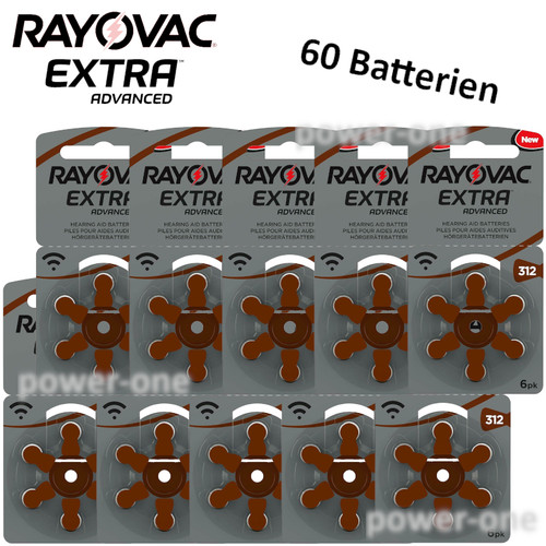 Hörgerätebatterien typ - 60,