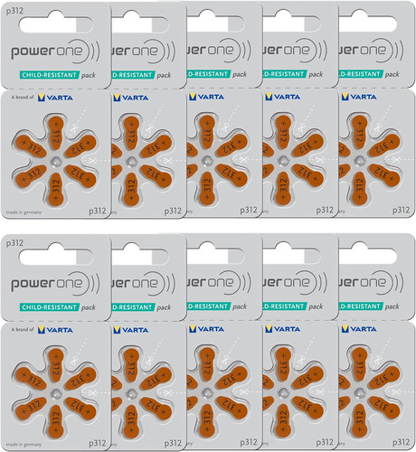 Power one zinc p312 hearing - one,
